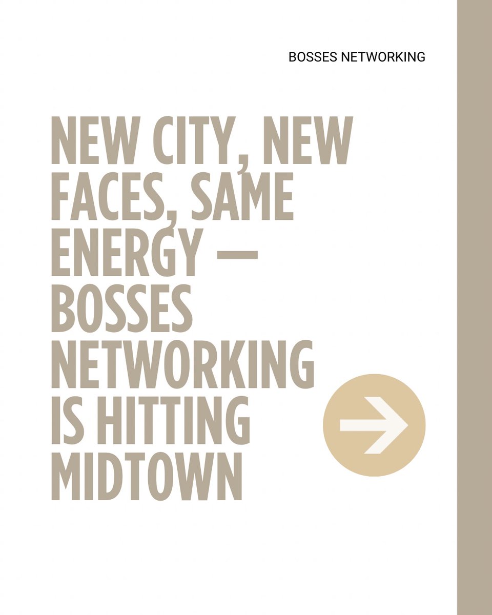 33Safiye's tweet photo. Midtown, we’re coming through! New area, new faces, same Bosses Networking energy. F45 workout, free meal prep, coffee for purchase, and women building businesses together. Workout + food + coffee + connection for $20. August 19 | 10 AM. Limited https://t.co/iWgvXDC8QJ