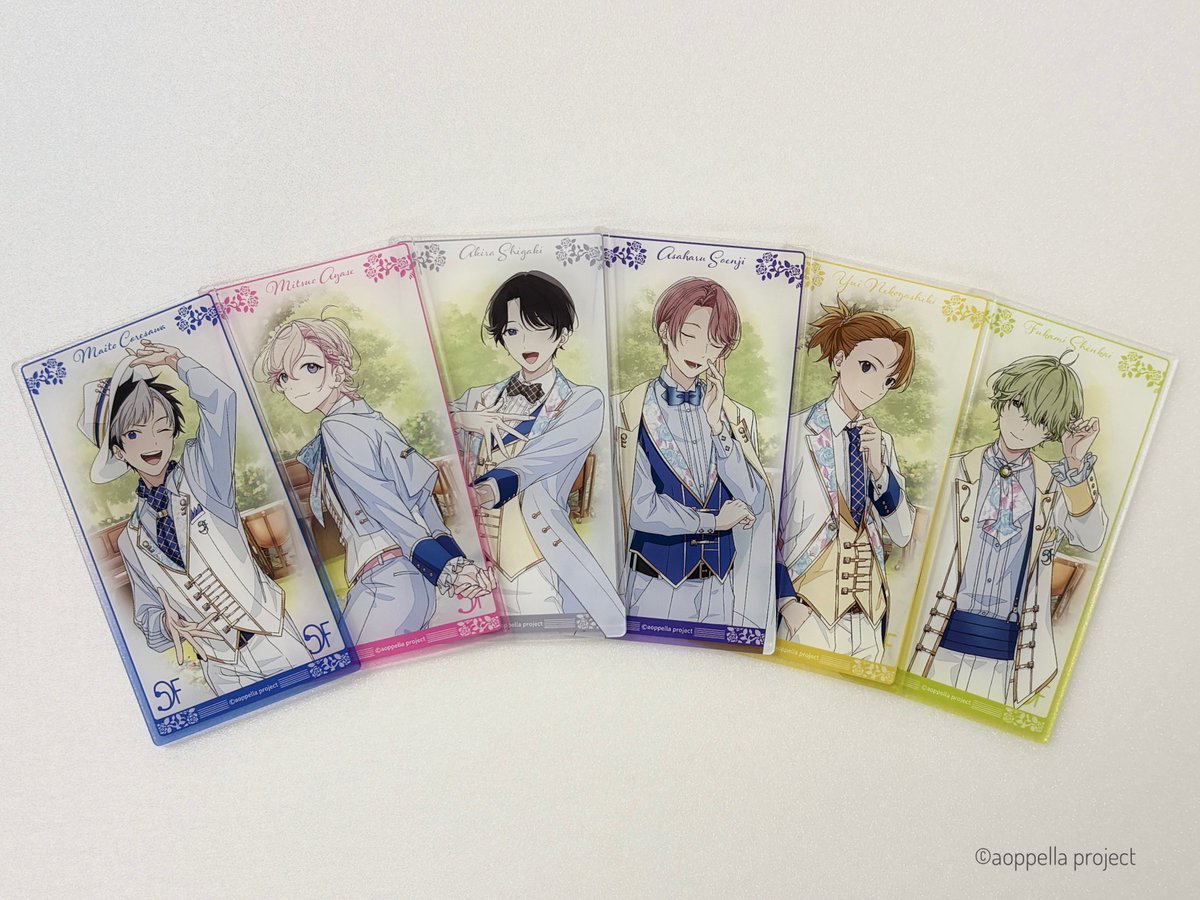 aoppella_goods's tweet photo. 🎼『#アオペラ -aoppella!?-（アクリルカードコレクション）Vol.2』が9/10(木)12:00〜販売開始！！🎶

ウェブポン限定グッズがハズレなしで必ずどれか当たる！
9/24(木)までの14日間限定販売なのでお見逃しなく！

詳細はコチラ⏩https://t.co/NZbVZcHaJZ https://t.co/kuuzWm71Ml