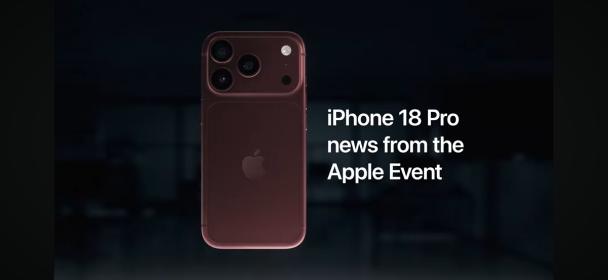 Harshit01631557's tweet photo. The new iPhone 18 is here!
Looks cool in Burgundy tbh
But everybody is launching folds these days.
Apple did too
Who else watched the live event?
#AppleAI #iphone18fold https://t.co/2i8hh3qhZe