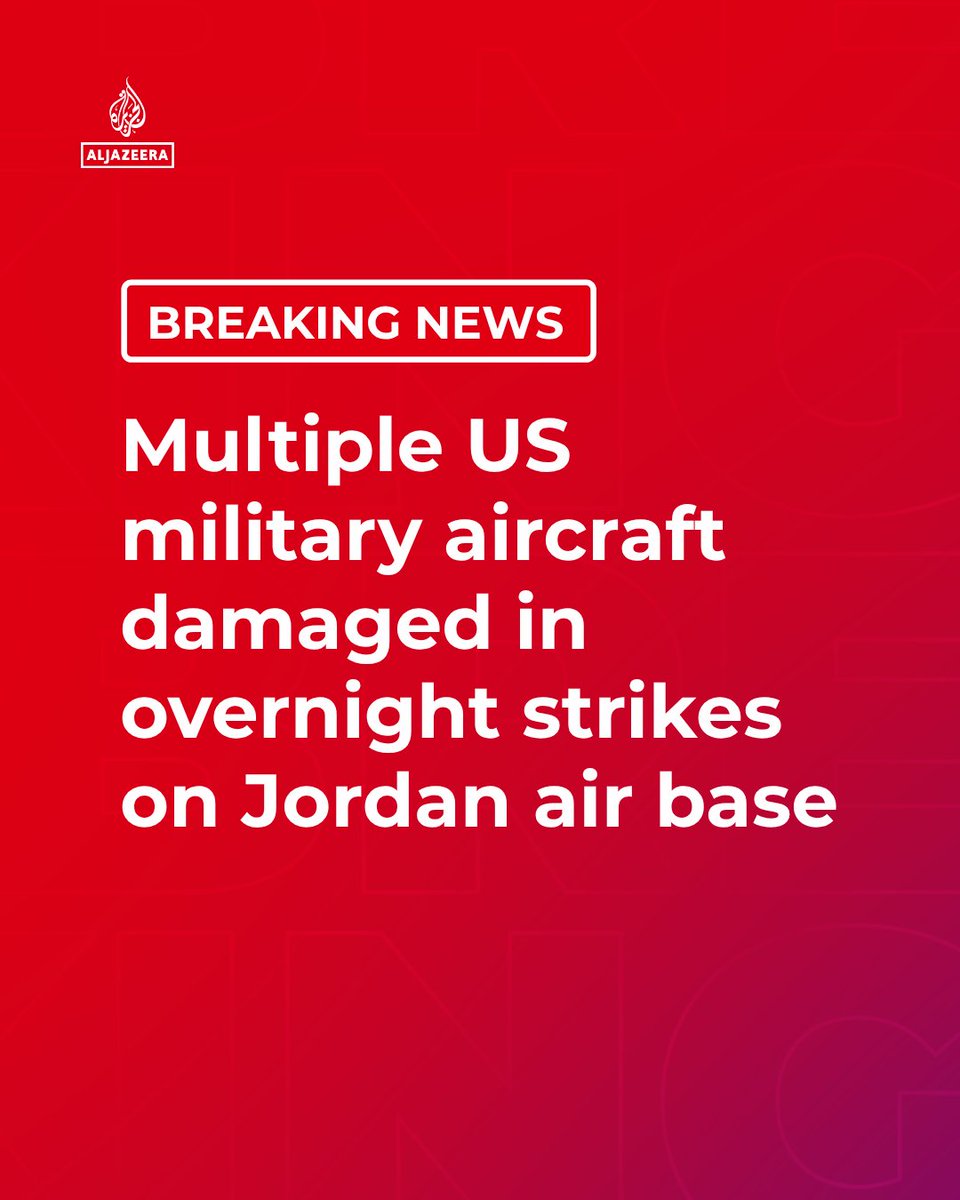 Urgent: US Military Aircraft Targeted in Nighttime Strikes in Jordan