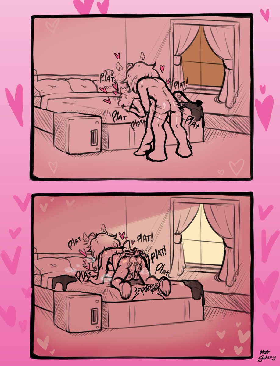 nastygalaxyNSFW's tweet photo. Game Night... or at least it was supposed to be... (3/4) 
ft. @nizu_nsf2 https://t.co/1zpW9fM9vX