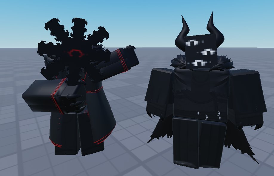 kingofnothingOG's tweet photo. poses for 2 of my #wonderlandjar cosplays (ignore the lighting looking like ass i FUCKING hate lighting i put this together in like 10 minutes) https://t.co/dPLGFDtHAH