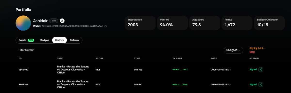Jahidwru's tweet photo. Finally hit 2,000 completed tasks on @axisrobotics! 🎯

It has been an incredible journey of consistency, learning, and growth. 

Grinding through each task day by day has finally brought me to this major milestone, and I couldn't be more excited.

Huge thanks to the @axisrobotics community and team for building such an engaging platform.