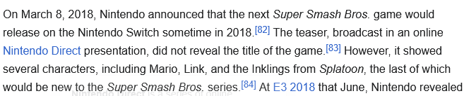 DeltaSkye_'s tweet photo. @Emetatnle @melabunni boy do i have bad news about how smash ultimate was announced (it was with this exact trailer) https://t.co/NlFeRehKZ6