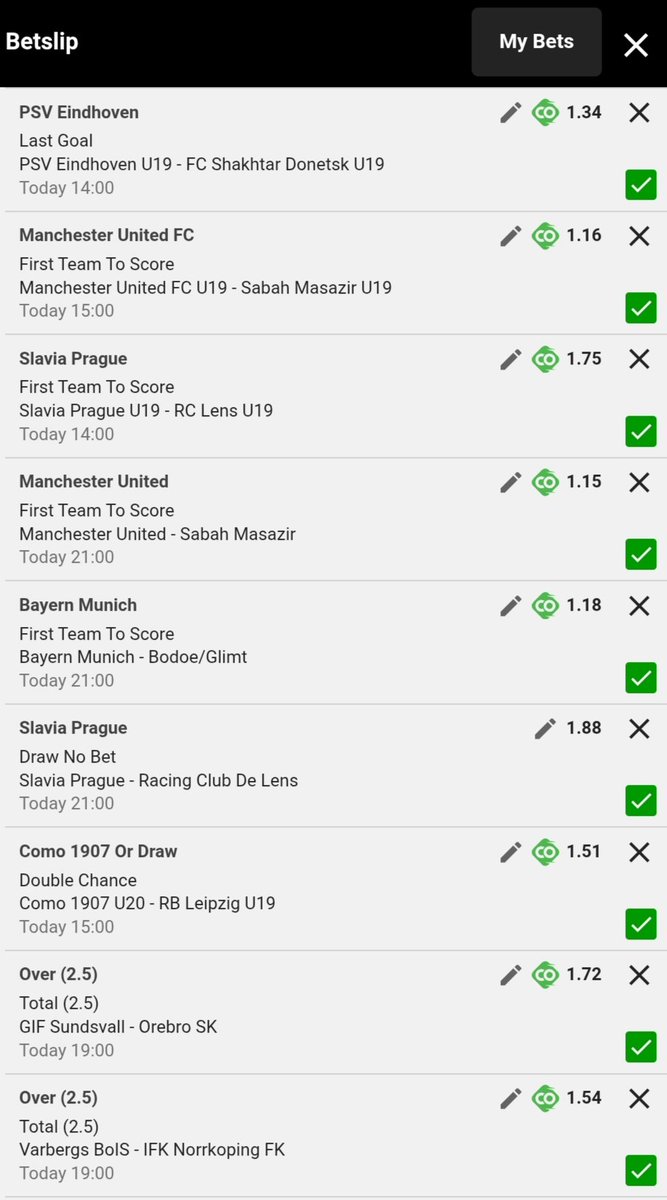 SurpriseMu82639's tweet photo. 💸🤝🔥HIGH STAKES🔥🤝💸

BW70B41AF5
8 legs Straight wins🔥🤝🏆
kick off 18:45🔌

BW70B42484
Over 2.5 goals full-time🔥💰💸
kick offs 15:00🔌

BW70B4295C
Both teams to score yes🔥💰💸
kick offs 19:00🔌

BW70B43130
Double Chance's🔥💰💸
kick offs 14:00🔌

BW70B437DD
First team to score a goal🔥🤝💸
kick offs 21:00🔌

BW70B43B63
Draw No Bet🔥💰💸
kick offs 09:30🔌

BW70B442D0
Last team to score a goal🔥🤝💸
kick offs 15:00🔌

BW70B44865
mixed one🔥🤝💸
kick offs14:00🔌