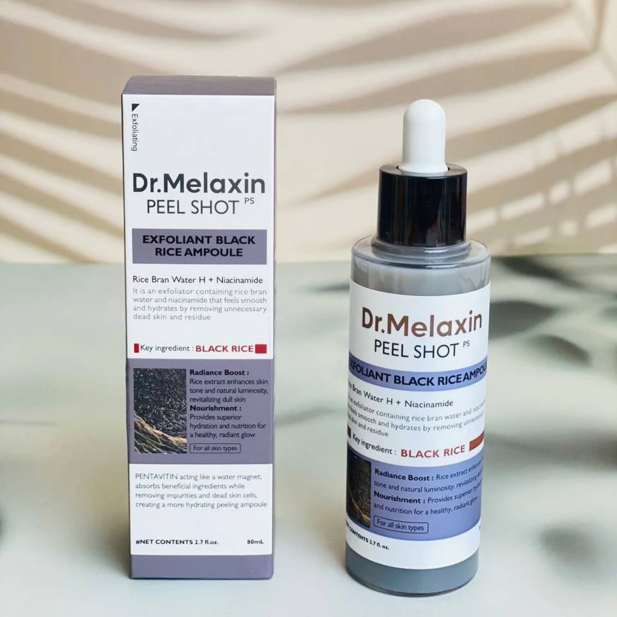 FernandeYoheeu's tweet photo. Dr. Melaxin Black Rice Peeling Ampoule

Want clear, smooth, radiant skin effortlessly? This ampoule gently exfoliates, removes impurities, reduces blackheads and excess oil, and keeps skin hydrated. Suitable for sensitive skin. Original Korean https://t.co/wQdQDkz4gu