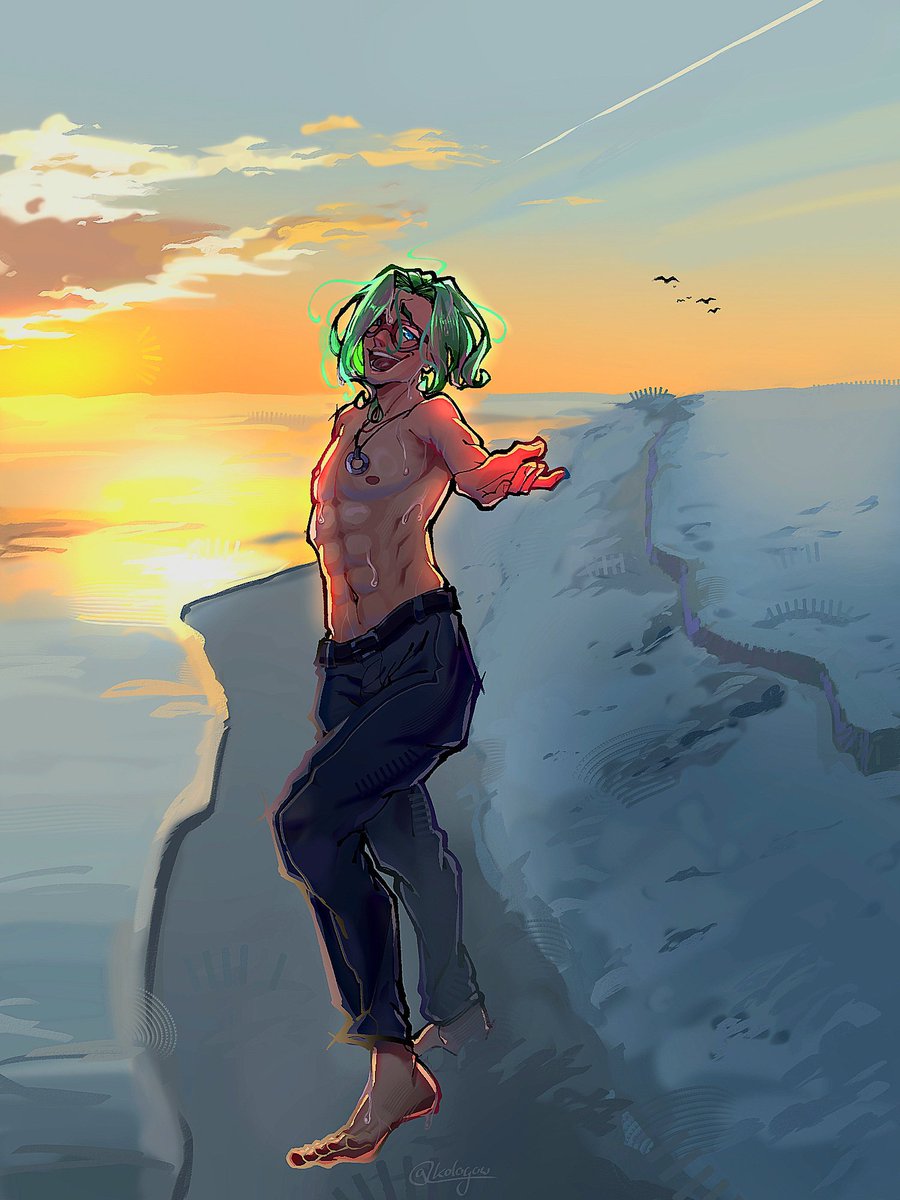 weixheju's tweet photo. Our beautiful ocean boy 💚
#digitalart #coveholden #olba #ourlife #ourlifefanart https://t.co/16QydvZCYv
