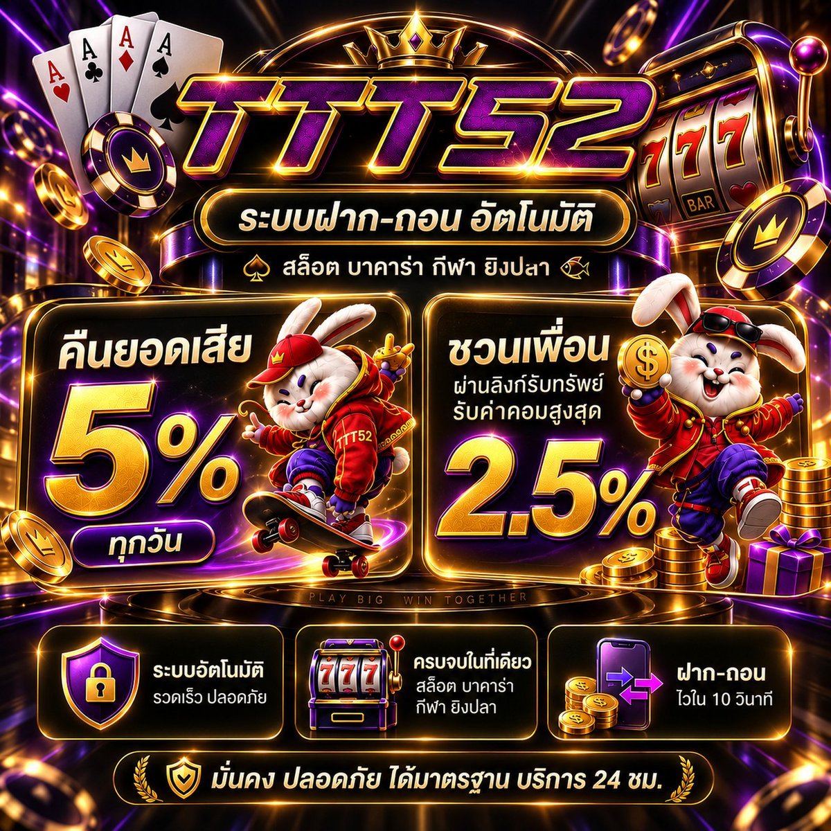 LGFxReborn's tweet photo. เล่นครบ จบทุกความคุ้มที่ TTT52 🔥

✅ คืนยอดเสีย 5% รับได้ทุกวัน
✅ ชวนเพื่อนผ่านลิงก์ รับค่าคอมสูงสุด 2.5%
✅ ฝาก–ถอนอัตโนมัติ รวดเร็วภายใน 10 วินาที
✅ สล็อต บาคาร่า กีฬา ยิงปลา ครบในที่เดียว

สมัครเลย 👉 https://t.co/2zxvB6MZax

#TTT52 #เกมแตกง่าย #สล็อตออนไลน์ https://t.co/RJKcSJGo17