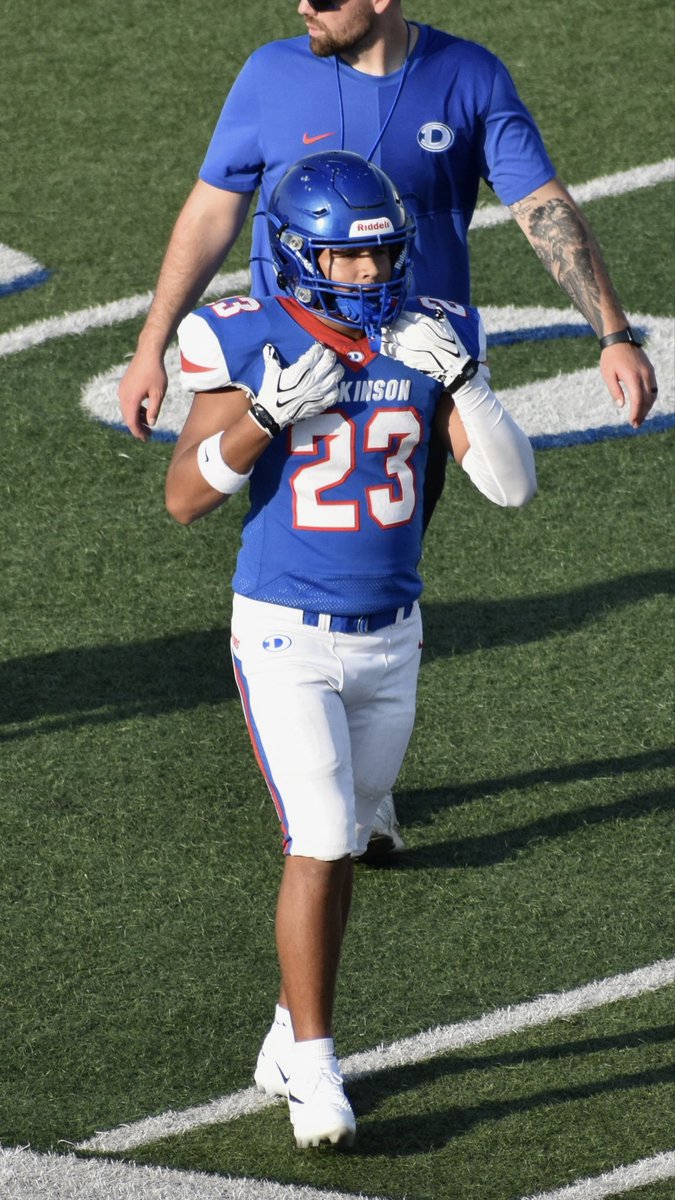 JacobTorres_23's tweet photo. Excited to start sharing my journey as a student-athlete.

Jacob Torres | Class of 2030
Dickinson High School

Looking forward to continuing to work, develop, and compete in both sports.

#ClassOf2030 #TXHSFB https://t.co/8tmaBNGOOs