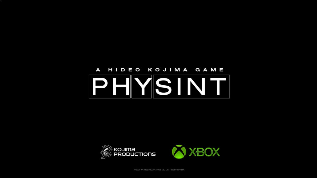 Lbabinz's tweet photo. XBOX and KOJIMA PRODUCTIONS Expand Partnership to Publish PHYSINT https://t.co/ARAxh6nnwB

Sony steps away https://t.co/tdoGaysUTP