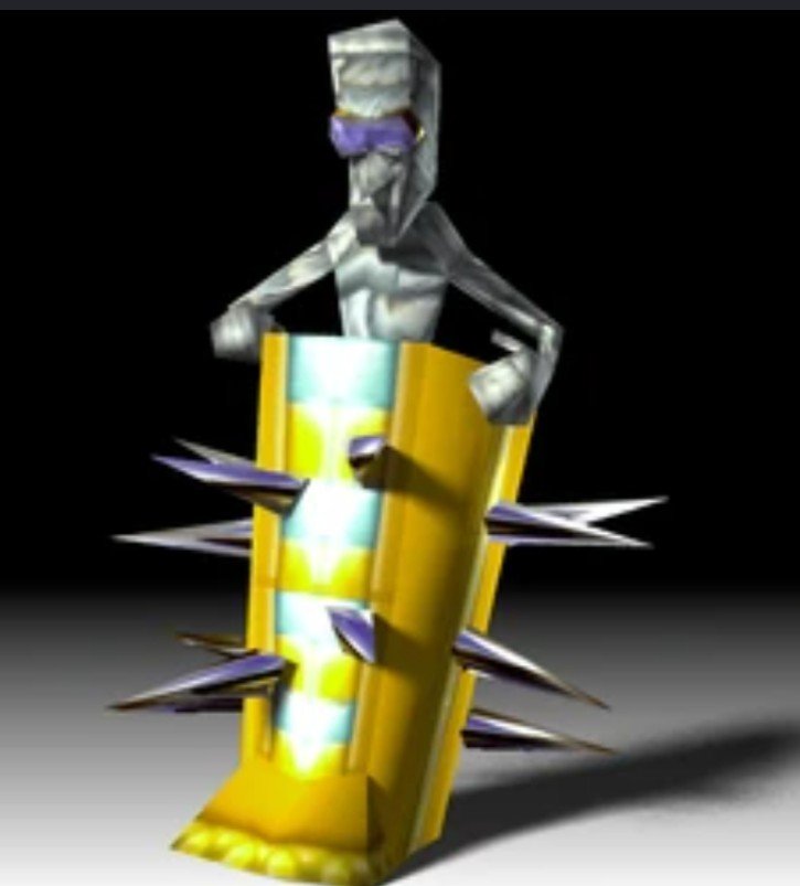_0rcale's tweet photo. @CrashBandicoot When my eldest played it as their first ever game when they were 6. I played it as a kid too. They used to call this guy Mr Brush. Still do. They're 13 now it's a house joke https://t.co/26IeatCYvM
