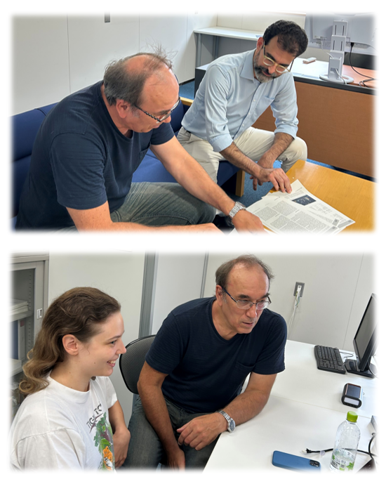 User_Office_IMR's tweet photo. Prof. Bahramy from University of Manchester, is visiting #IMR as #ICCIMR Visiting Asso. prof.. And his student also are visiting IMR, #EIMR for the collaborative work of "Rational Design of Two-Dimensional Altermagnets for Quantum Spin Technologies" on #GIMRT Program (#Covis). https://t.co/LGH6Mj1B4q