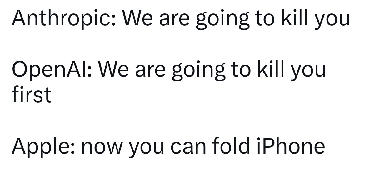 StiglitzJMP's tweet photo. @Carloslopezjone Mejor me espero que saque su teléfono OpenIA o Antropic 🤣 https://t.co/i1iHRlyBZI