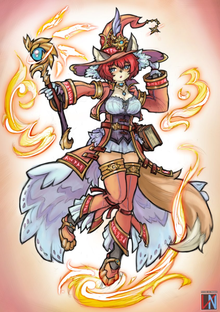 ValorNomad's tweet photo. Solar Sorceress Thalia https://t.co/XENBey2w8a