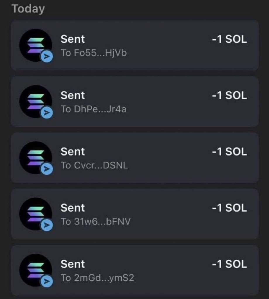 AnishJaitwar's tweet photo. Every wallet Gets 1 $SOL

Just drop your $SOL  address, RT ♻️ &amp; Like ❤️ 🔔 

First 1000 https://t.co/mUxKeeyY4r