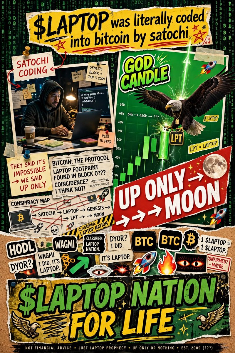 1776Deleted's tweet photo. $LAPTOP NATION FOR LIFE! https://t.co/A2jvR5D2vV