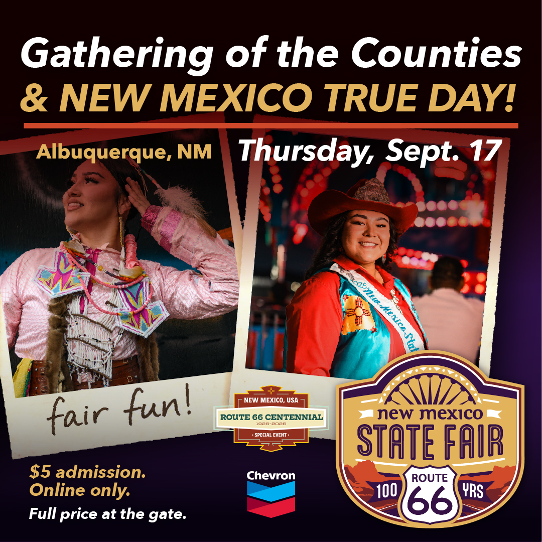 NMStateFair's tweet photo. Thursday comes with TWO ways to save at the Fair! 

On Thursday, September 17:

🎟️ Get $5 admission when you purchase ONLINE. Full price applies at the gate.

🌭 It’s also Graze Dayz! Food vendors throughout the Fair will each offer a select menu item for just $5.

Come hungry! https://t.co/PhVN97zJyN