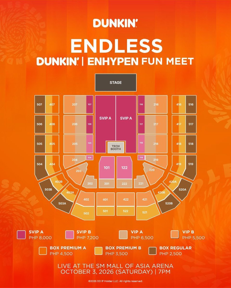mikauvdg's tweet photo. We are still accepting slots for ticket purchasing assistance of the upcoming show:
DUNKIN x ENHYPEN ENDLESS Funmeeting in Manila
🎫 ticket sale: September 19 - 12nn
any seat section are welcome for ticketing assistance
#엔하이픈 #ENHYPEN #DunkinPH_ENDLESS #ENDLESSFunMeet https://t.co/fDaDkWwyVc