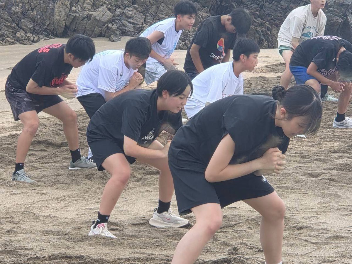 OWLS_U_15's tweet photo. U-15も、U-12も、シーズン後半戦に向けて英気を養えたと思います💪
OWLS一丸となってダシキルゾー👊
#OWLSu15u12
#CLUBTEAM
#青森県三八上北地区
#毎年恒例浜トレ🏃‍➡️&amp;BBQ
#保護者の皆さんに大感謝😭 https://t.co/4BayOEePhR