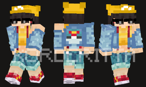 korderitta's tweet photo. la skin de aldo del bingo diosesmon: el trajesito de misty no tiene mangas asi que para que no le de frio le puse una jacket con una cebo ball xq pescar es la pasion de aldo cubito. https://t.co/yirKtX7mnh