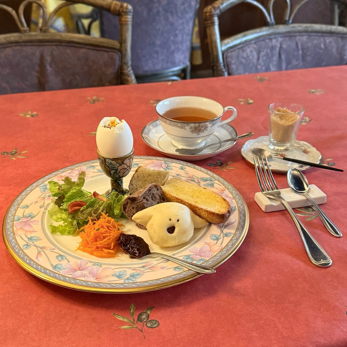 6______6p's tweet photo. 📍Sucré &amp; Épicé / 池下(名古屋)

7/31 open
名古屋の池下にある間借りモーニング🇫🇷
わんこパンがかわいくて追加注文🐶🤍 https://t.co/zBLHmiuyH4