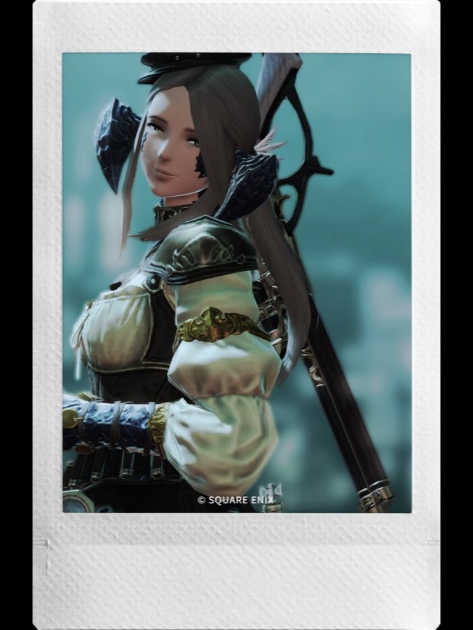 chloryne's tweet photo. 【A Smile Suits A Hero Better】

#FFXIV_instax_2026 #FFXIV #FF14 #instax @instax_campaign
https://t.co/cD1Euj0UCW https://t.co/fSJsS18oAV