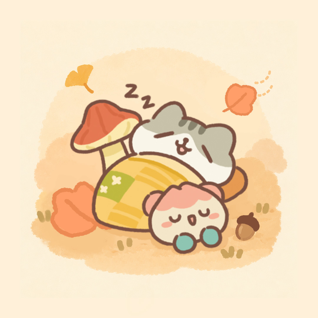 AML_Restaurant's tweet photo. 🍂Autumn Profile Pics🍂

The first fallen leaf has arrived at the restaurant~
And along with it come mushrooms, acorns, fluffy scarves, and weather that makes napping even more tempting😴

Bosses, pick your favorite and take it with you👇
#AnimalRestaurant #AutumnVibes #Cute https://t.co/osEcRXvEEN