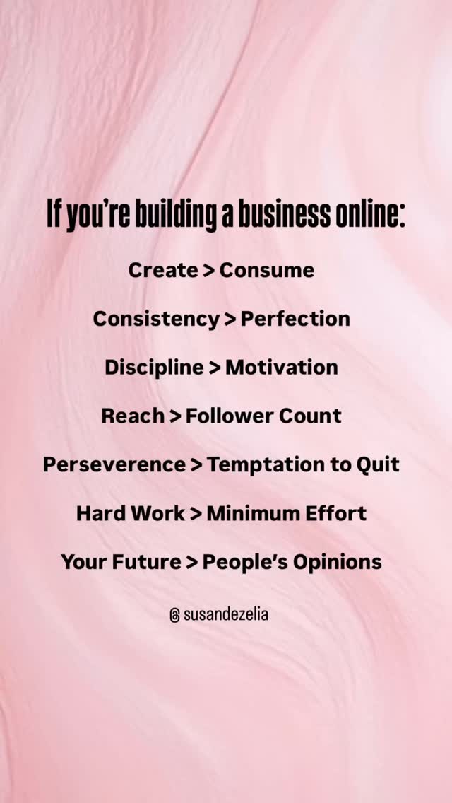EllynSovak's tweet photo. If you're building an online business, this list is essential. There’s no quick path to wealth. Success comes from consistent hard work, focus, discipline, and responsibility. Stay the course—the world needs your authentic voice, story, and https://t.co/hR32hRoIoJ