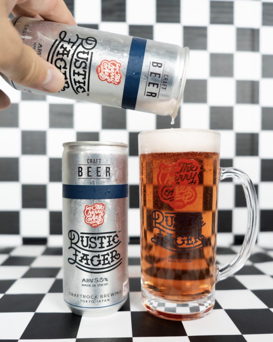 THE_CHERRYCOKES's tweet photo. “RUSTIC LAGER"オリジナルジョッキ付き8本セット発売開始‼️

ご自宅でもお楽しみ頂けるセットです🍻
数量限定品ですのでご希望の方はお早めにお願い致します🍻
https://t.co/dIZwZQ8ppf

#チェリコ
#RLツアー https://t.co/Bo3ZWboNWA