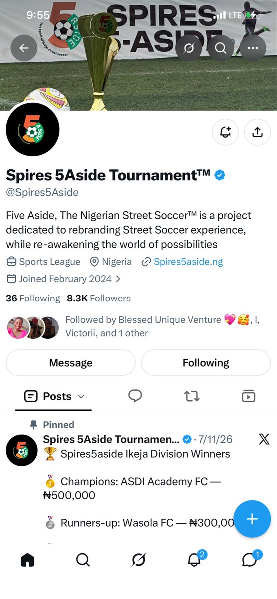 AfolashadeTemi9's tweet photo. @FOR_A_REASONS @blessed_ajoke @Spires5Aside Following 

9034111353
Sporty https://t.co/TdzcllFBhF