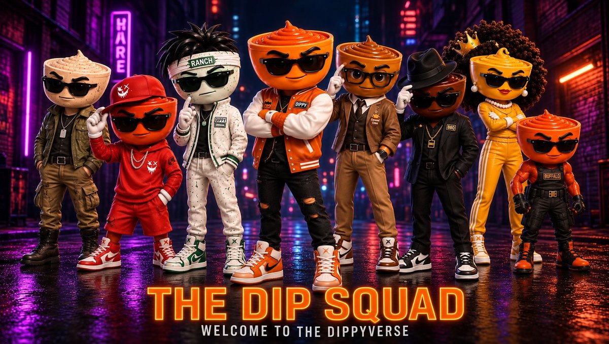 CipherWeaver's tweet photo. RT @DiponSol_: Meet THE DIP SQUAD! 🍯👏🙌 https://t.co/Uk8I7vgKlz