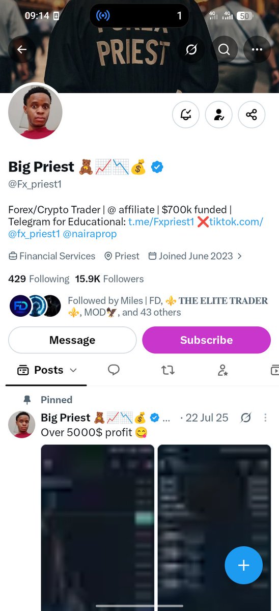 ISaviour21813's tweet photo. @Fx_priest1 @Orionfundedcom @merci__mon_dieu @kojogyimafx @GBPUSD001 @DipoAdepoju @GJBeltranVielma https://t.co/UNoVdldKkY