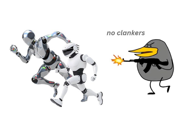 MSPaintDuck's tweet photo. clanker down  - Jeff https://t.co/fOWGL0sD28