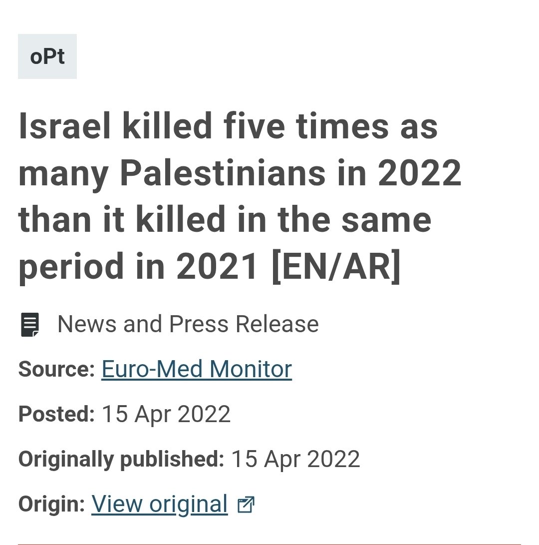 AaronrKelly's tweet photo. @RachelMoiselle Maths wouldn't be your strongest skill, not would research. If Oct 07th 2023 precipitated the recent stage, then why did the terrorists kill 5 times more Palestinians in 2022 than in 2021? https://t.co/Ty04Fq5o2Z