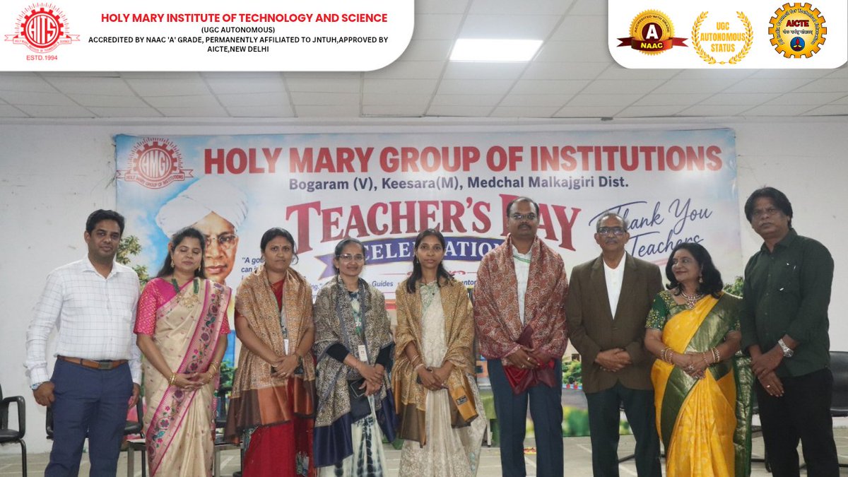 Hits_official25's tweet photo. Celebrating the mentors who inspire, guide, and shape our future. 📚✨
Happy Teachers’ Day to all the amazing teachers who make a difference every day! ❤️
#HappyTeachersDay #TeachersDay #HITS https://t.co/CExFuuKqvT