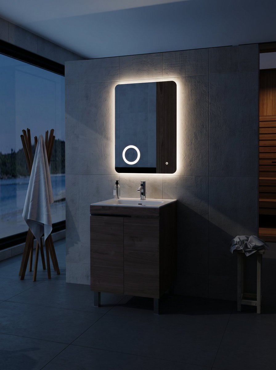 TorviscoGroup's tweet photo. ELOH | El espejo LED que hace mucho más que reflejarte

🔍 Lupa x3 con iluminación frontal

💡 Luz perimetral trasera que crea un ambiente suave y acogedor sin deslumbrar.

😶‍🌫️ Antivaho.

➕➖ Intensidad regulable.

☀️ Luz cálida, natural o fría según el momento. https://t.co/qBYMq9iRrX