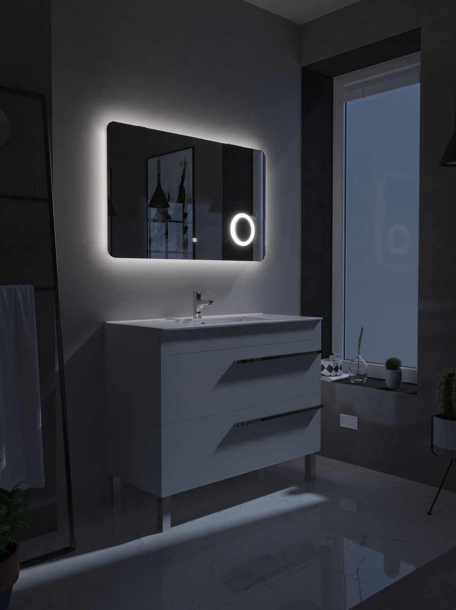 TorviscoGroup's tweet photo. ELOH | El espejo LED que hace mucho más que reflejarte

🔍 Lupa x3 con iluminación frontal

💡 Luz perimetral trasera que crea un ambiente suave y acogedor sin deslumbrar.

😶‍🌫️ Antivaho.

➕➖ Intensidad regulable.

☀️ Luz cálida, natural o fría según el momento. https://t.co/qBYMq9iRrX