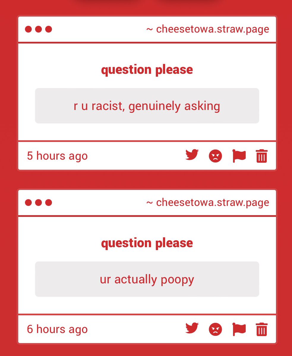towacheese's tweet photo. Why and No why the fuck would I be racist 😭 What Going on https://t.co/BFxJHcue3q