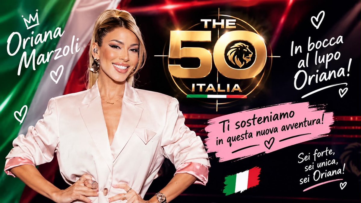 PaolaBrunetti13's tweet photo. Non so se hanno iniziato a registrare comunque noi siamo qui a darti sempre il nostro supporto❤️ daje todos ori 💪💪❤️ #orianamarzoli https://t.co/ZHE8KlujOR