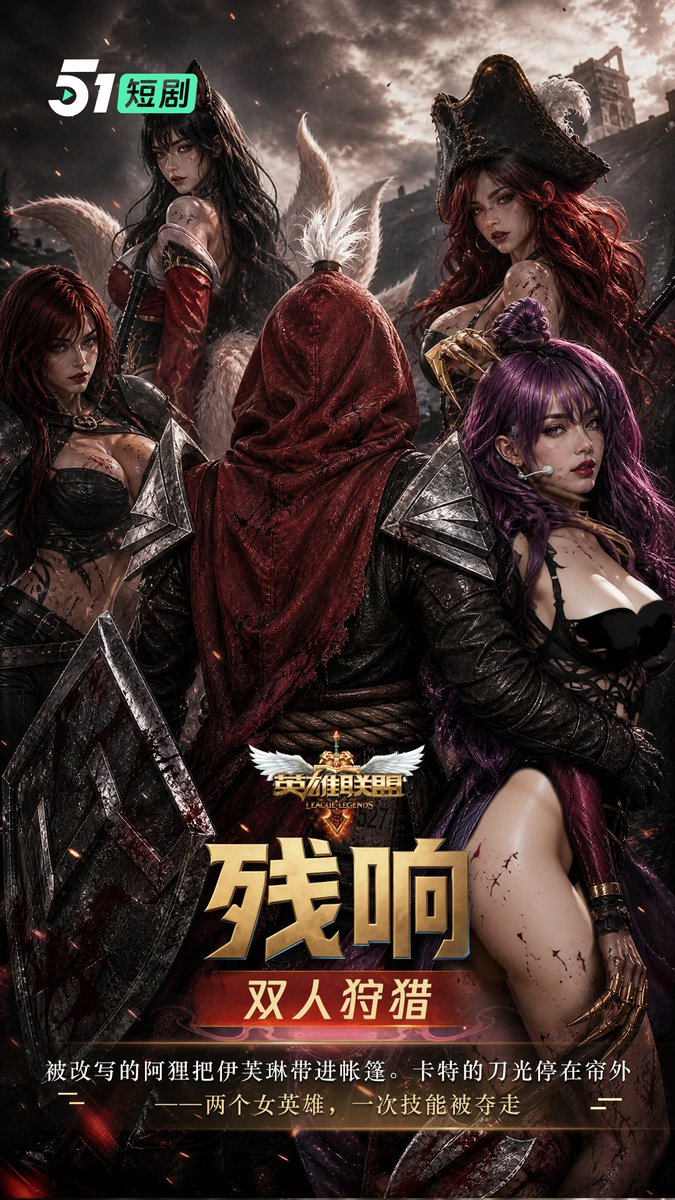 kankerfaen's tweet photo. 他以为自己在逆袭。直到四技能集齐那晚，系统抛出最终权限：清除所有英雄与召唤师。它才明白……
目标从来不是哪个英雄，是屏幕前的你。它叫残响，而你，就是下一个兵线。
#残响 #AI成人短剧 #短剧推荐  #爽剧 https://t.co/Ves1STPdWE