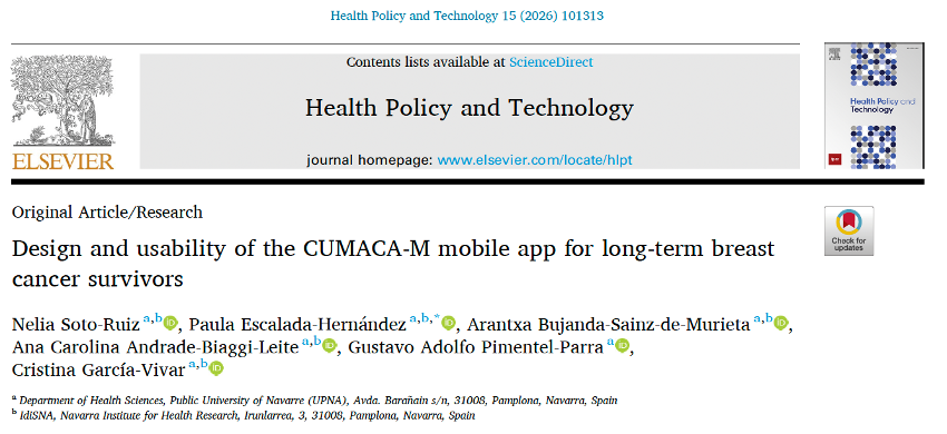cgarvivar's tweet photo. Desde el grupo @care_inno de la @SaludUPNA presentamos #CUMACA-M, una app diseñada para acompañar a mujeres supervivientes de cáncer de mama.

Nuestro artículo ya está disponible 👇
 https://t.co/pG7mOmXL3j

#CáncerDeMama #Supervivencia #SaludDigital https://t.co/R7IZGuVl0o