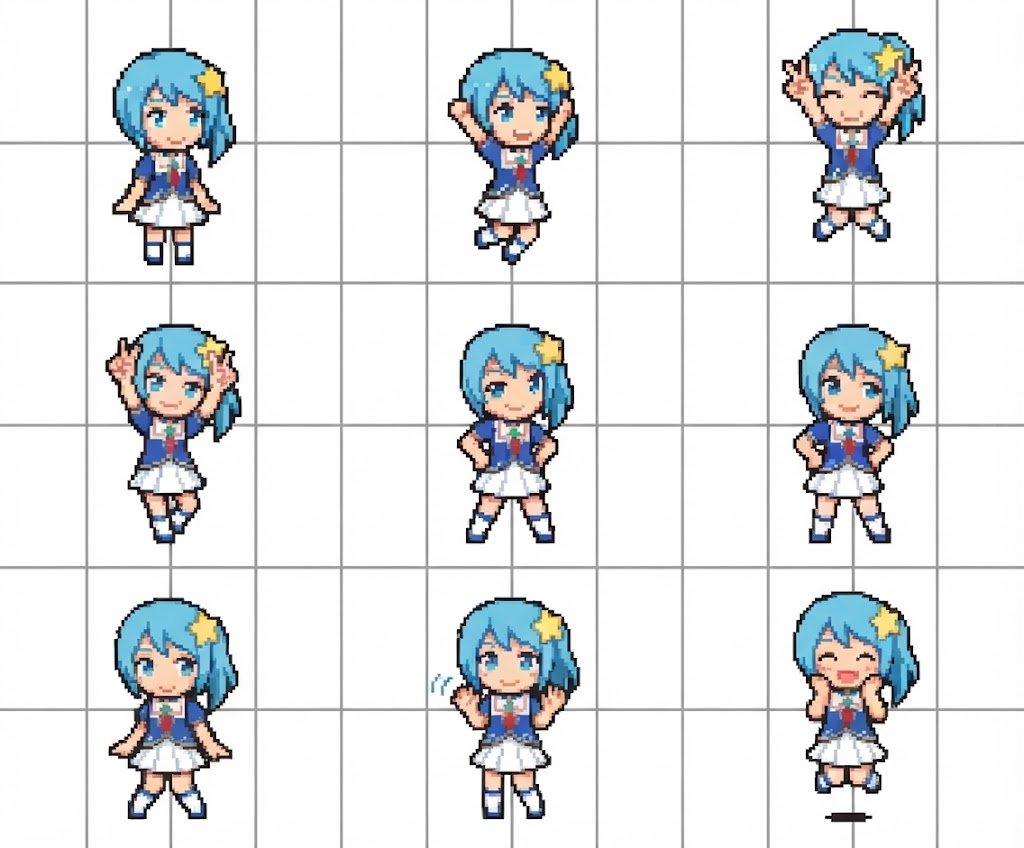 tsukisiromoon's tweet photo. #バーチャルユーチューバー #バーチャル・シンガー #おはようVtuber #フォローRPキャンペーン #相互フォロバ #meshyai #ai3d #tripo　
２Dアニメーションダンス動画の素材作ってるですよー❤ https://t.co/FCx3O1zaYe