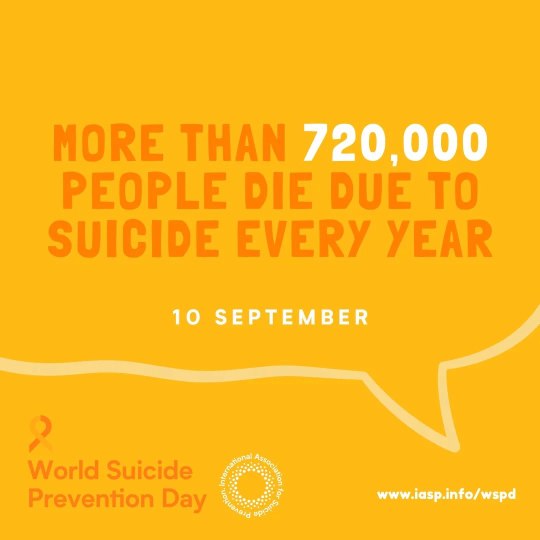 BangChanGlobal's tweet photo. 🤍 | Today is World Suicide Prevention Day

Suicide can affect every one of us. Together, we can make a difference and prioritise prevention, ensuring everyone gets the help they need.

Search for a helpline in your country:
☎️ https://t.co/t6nKZfN99S

#WSPD #WSPD2026 https://t.co/5ID1exU3In