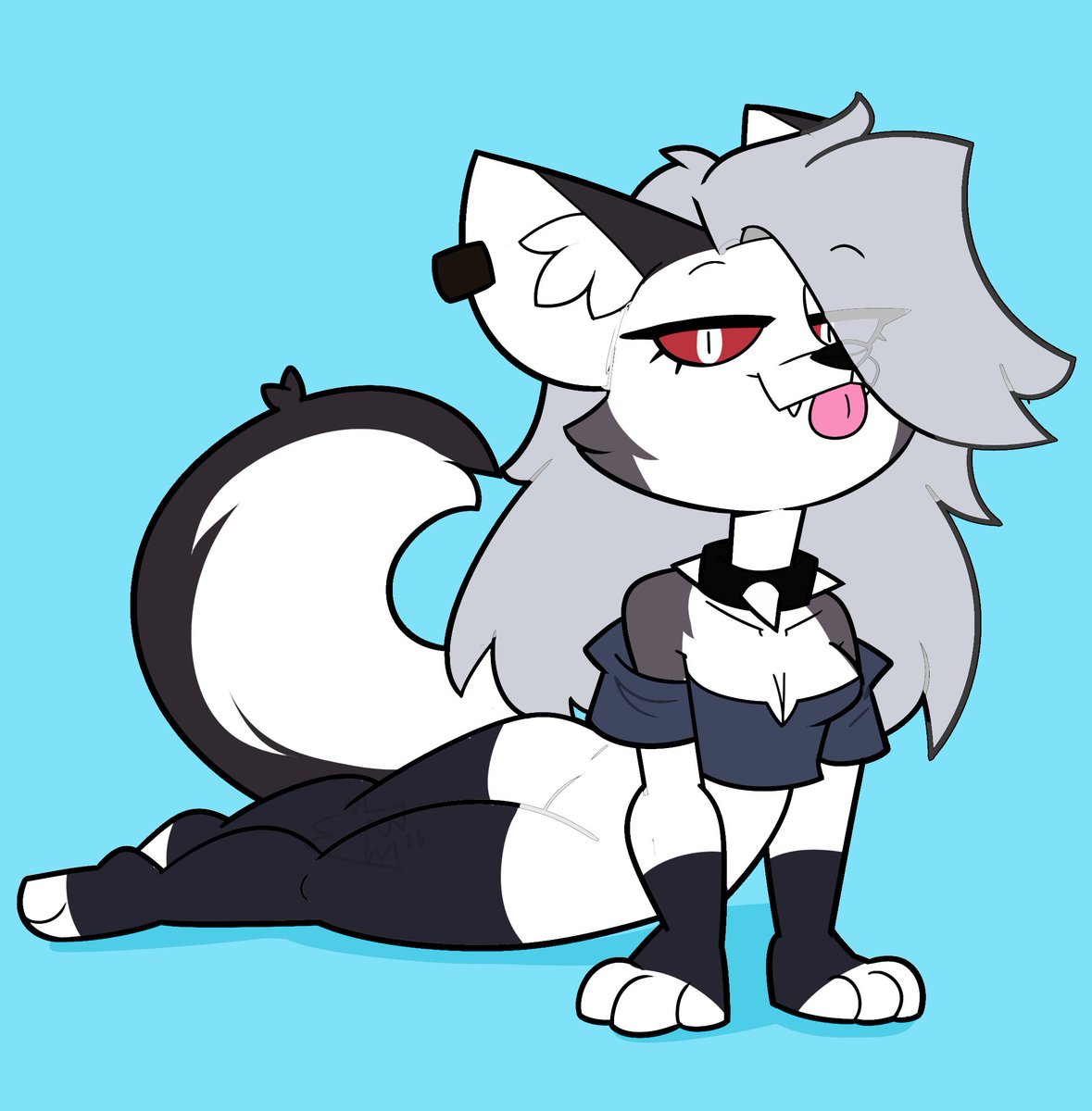 RuneBellArt's tweet photo. Loony is smug because she stole your pants >:) https://t.co/S9h0z0JsPH