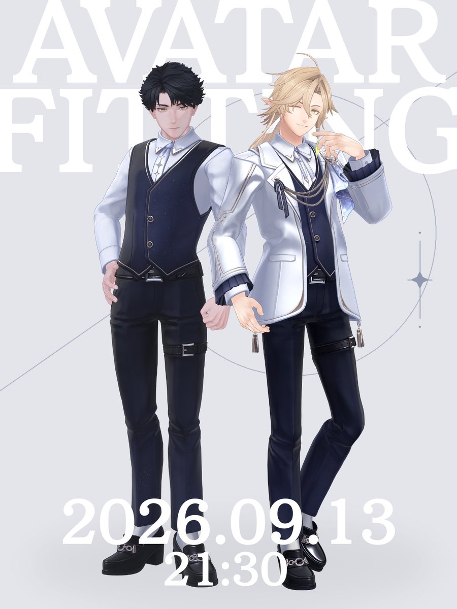 MetaCreatorsTYO's tweet photo. ||◤　　　　　　　　 　 　　◥||
       新作 #メタクリアバター
       ✨試着会のお知らせ✨
||◣　　　　　　 　　 　　　◢||

＼ 📢9月13日(日) 21:30 - 22:30 ／
・Group+インスタンスで開催

9月25日(金)発売予定のメタクリ新作アバター
『翠琉』＆『凌岈』の試着会を開催します🎉

当日は制作者の皆さまもお越しになります～！

『翠琉-Seiru-』制作：ACRO様
『凌岈-Ryouga-』制作：ほしboo様
『王立ヴィアベル学園男子制服』制作：羅夢氷様

参加をご希望の方は是非ツリーのグループにご参加下さい！
お楽しみに✨️

#翠琉3D #凌岈3D
