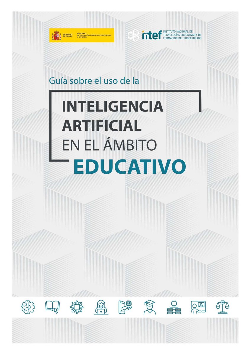 juangaleanorey's tweet photo. Guía sobre el uso de la inteligencia artificial en el ámbito educativo 

👉https://t.co/fxmprSXP2z 

"Orientaciones para incorporar la inteligencia artificial en el ámbito educativo de forma crítica, segura y con finalidad pedagógica" 

Por @ETHEjournal https://t.co/9XQtVHAnKW