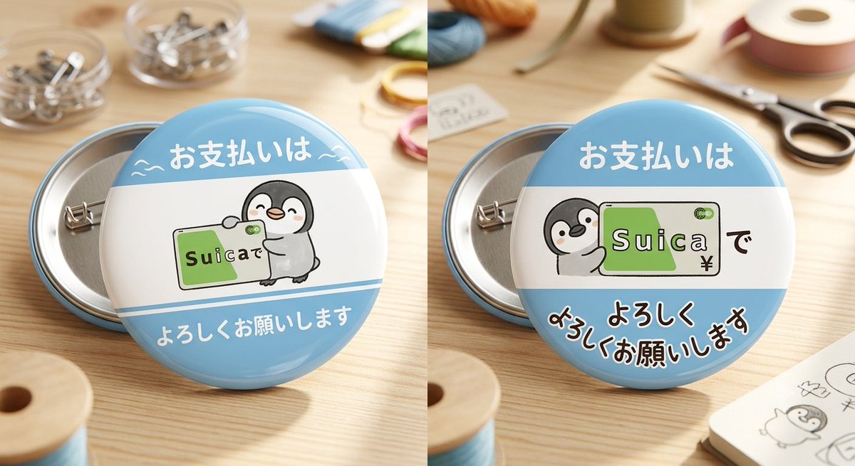 p_suica's tweet photo. 西友の店員さんのつけてるバッチ欲しく成りました　店頭行かれる方は付けてる店員がいるので知恵袋してみてね

※画像は生成aiでのそれぽいイメージ https://t.co/vfUgB2oF7V