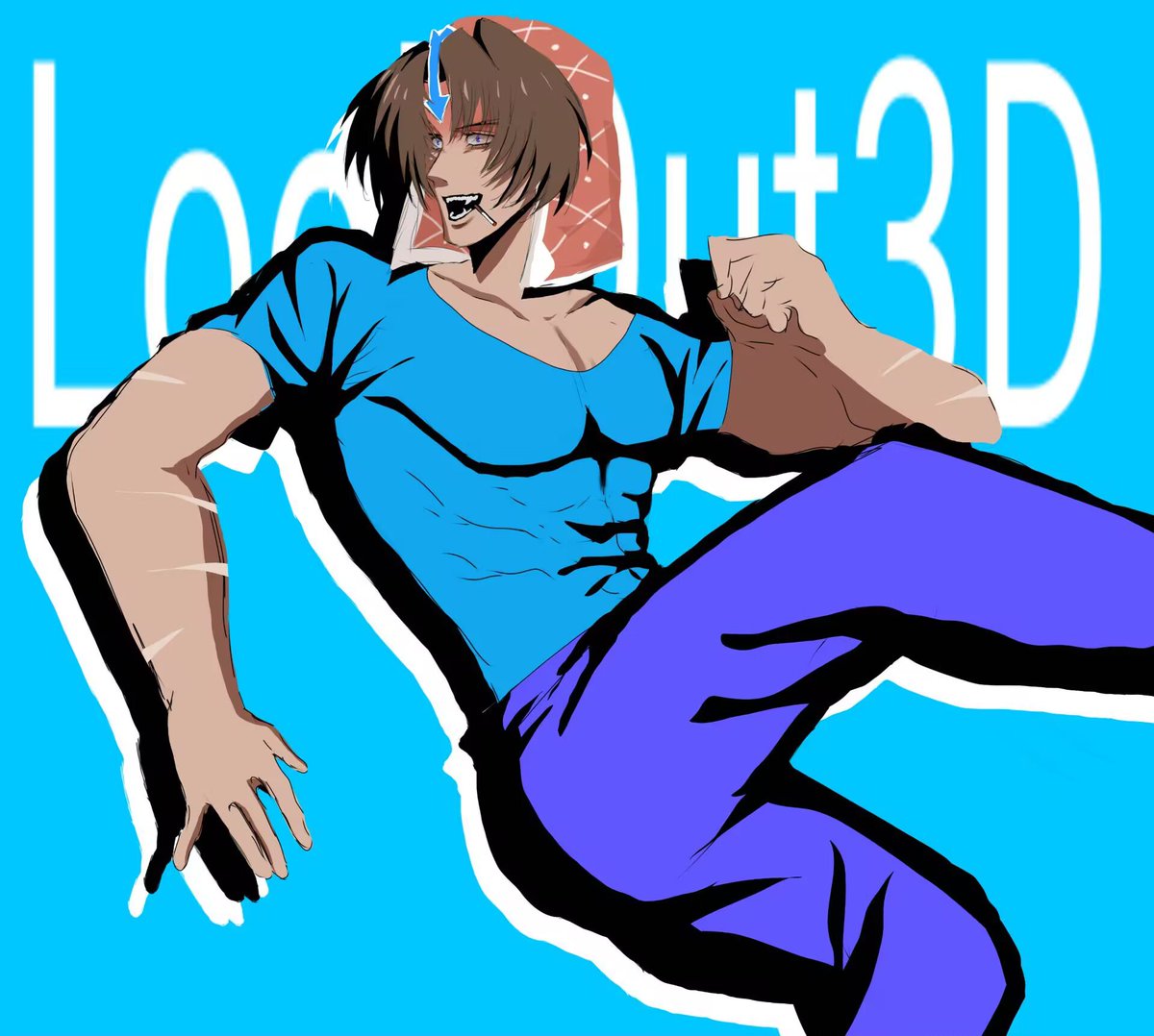 Rinyhy's tweet photo. LookOut3d Happy birthday🥳🥳 #lookout3d  #LookOut3D #mcyt https://t.co/DLh1U3znn3