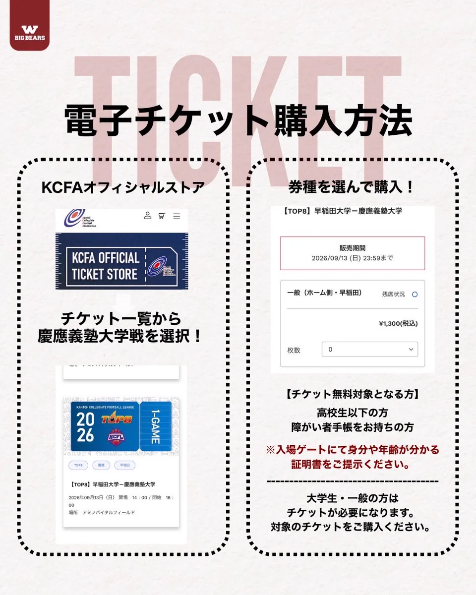早稲田大学米式蹴球部 BIG BEARS (@wasedafootball) / X