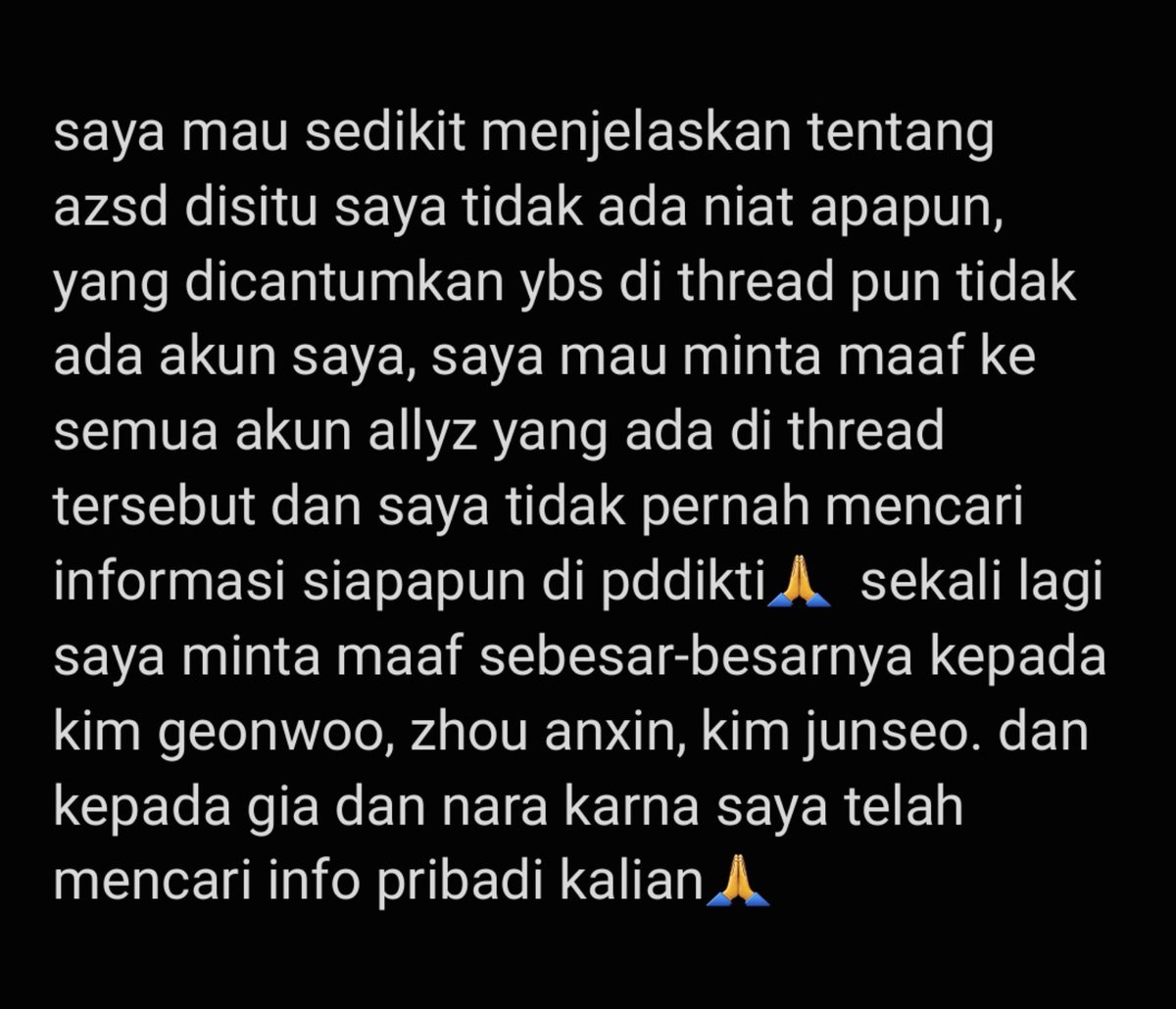 wonsangiez's tweet photo. halo saya cipa disini saya mau minta maaf kepada semua orang yang telah saya rugikan🙏 https://t.co/QmSq0HOzkF